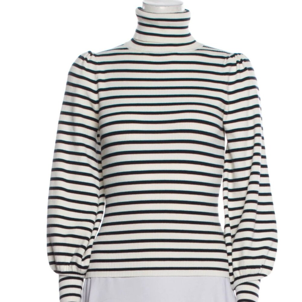 ALC Striped Turtleneck Knit